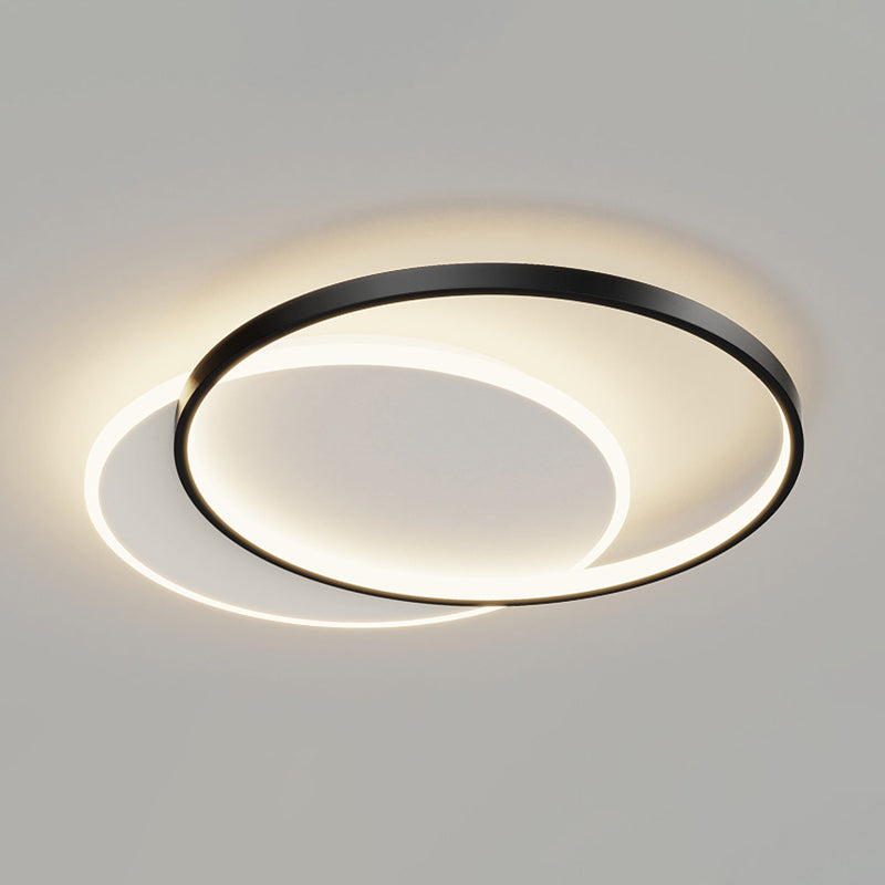 Metal Geometric Flush Ceiling Light Contemporary Flush Mount