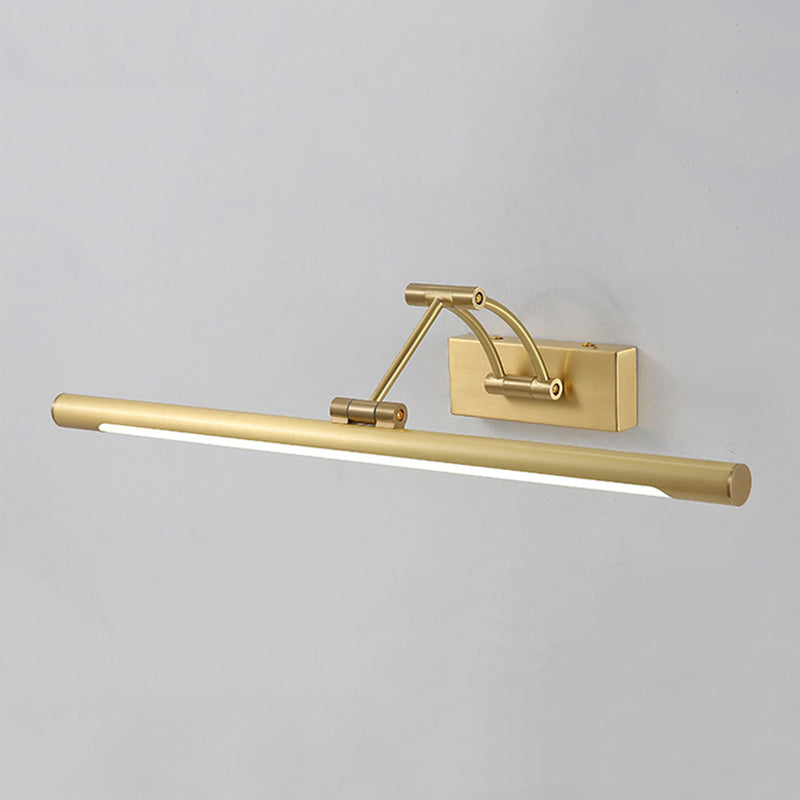 Contemporary LED Mirror Lamp Copper Vanity Light Fixtures for Bathroom