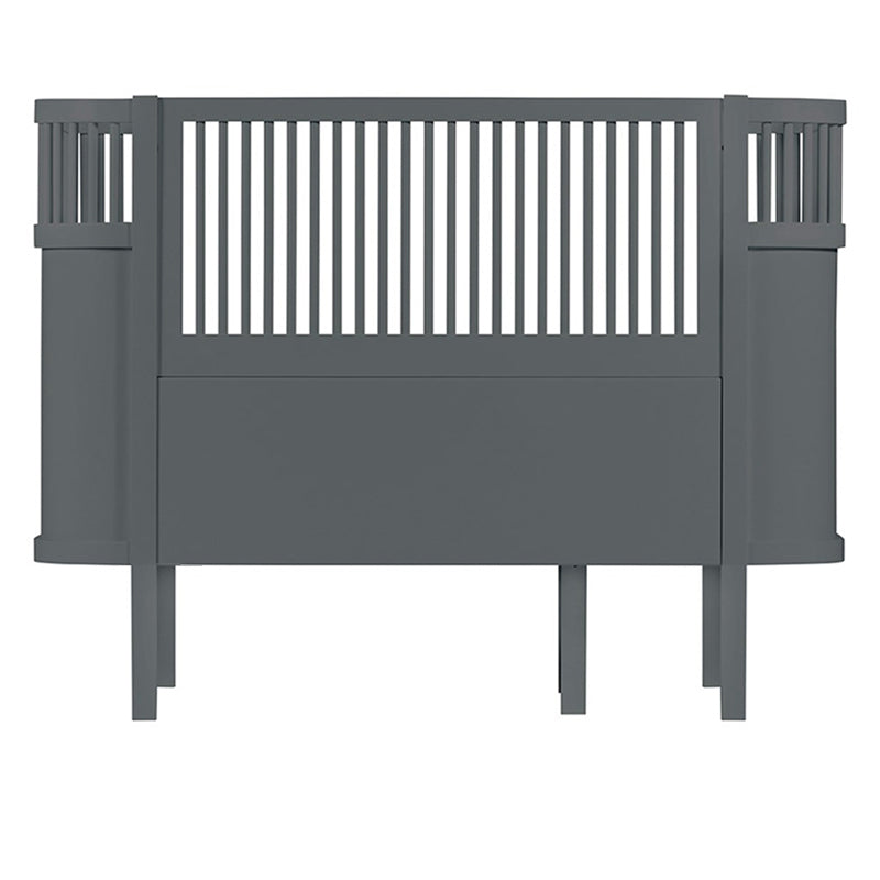 Solid Wood Fixed Crib Flexible 5-In-1 Convertible Crib for Home