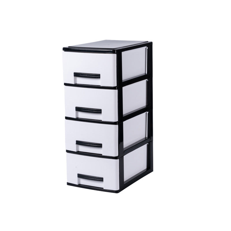 Modern Vertical Filing Cabinet Plastic Drawers File Cabinet for Home or Office