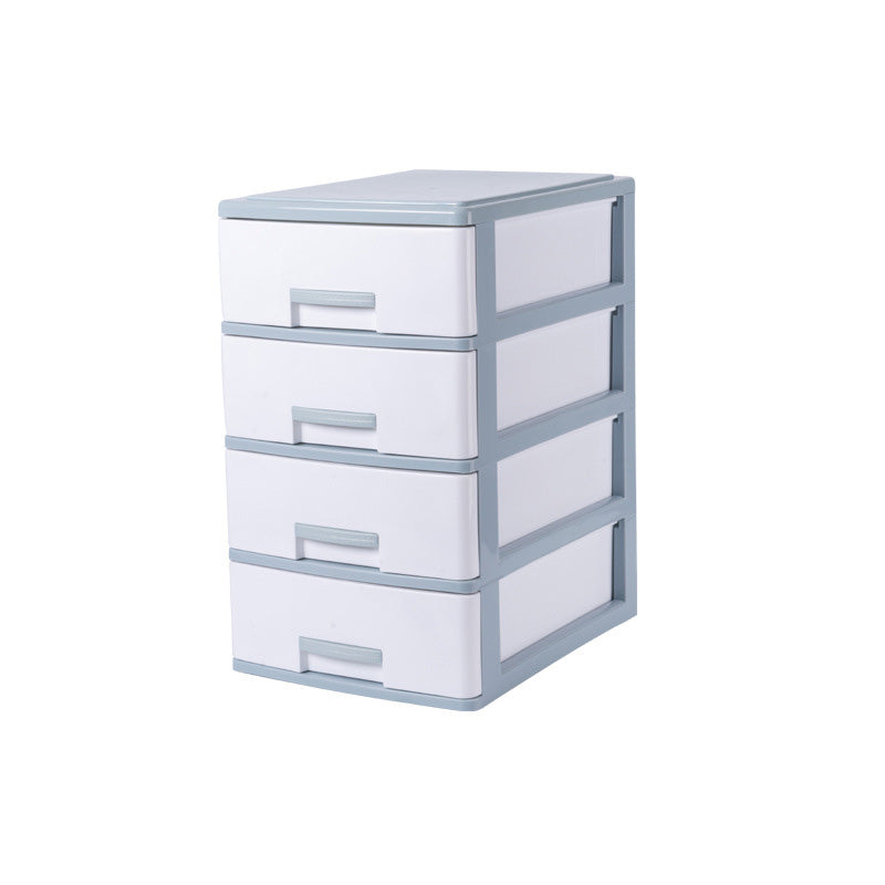 Modern Vertical Filing Cabinet Plastic Drawers File Cabinet for Home or Office