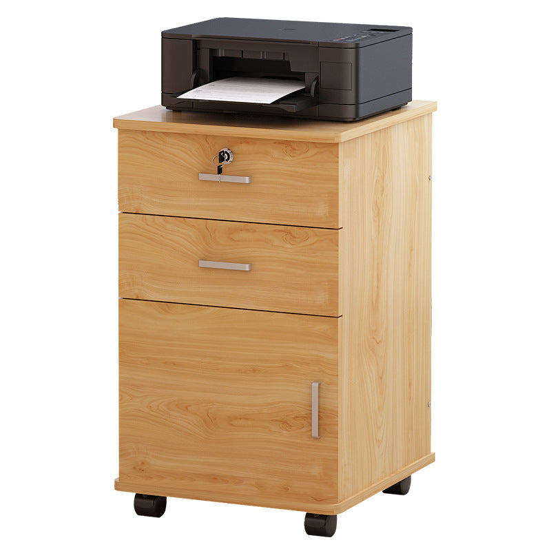 Classic File Cabinet Drawers Solid Wood Locking File Cabinet