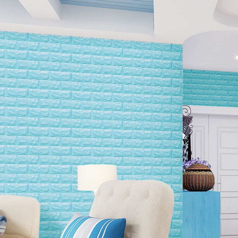 3D Faux Brick Wall Panel Peel and Press Foam Living Room Waterproof Wall Ceiling