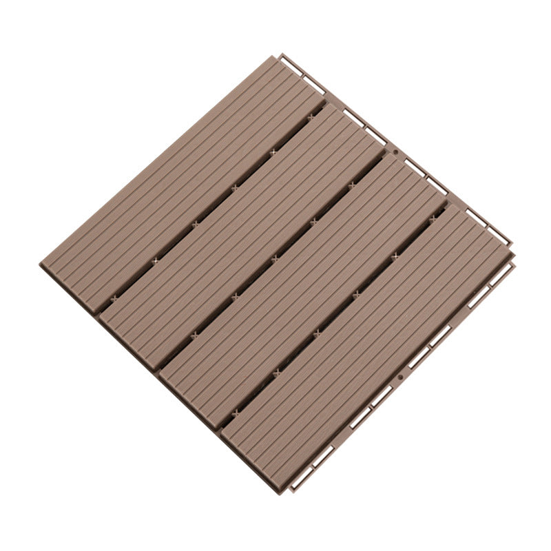 Outdoors Waterproof Laminate Flooring Dark Slip Resistant Laminate