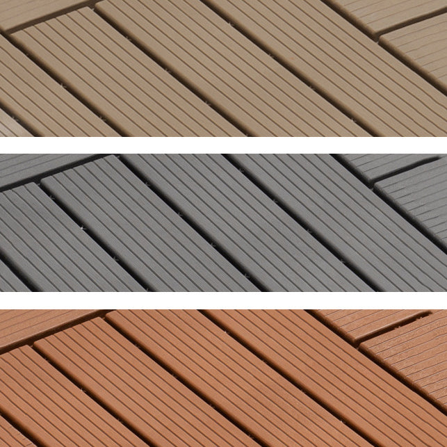 Outdoors Waterproof Laminate Flooring Dark Slip Resistant Laminate