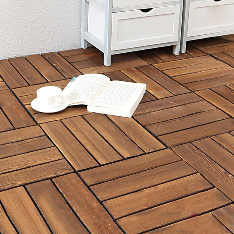 Pine Dark Laminate Flooring Mildew Resistant Laminate Plank Flooring