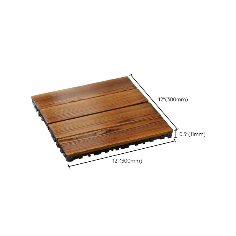 Pine Dark Laminate Flooring Mildew Resistant Laminate Plank Flooring