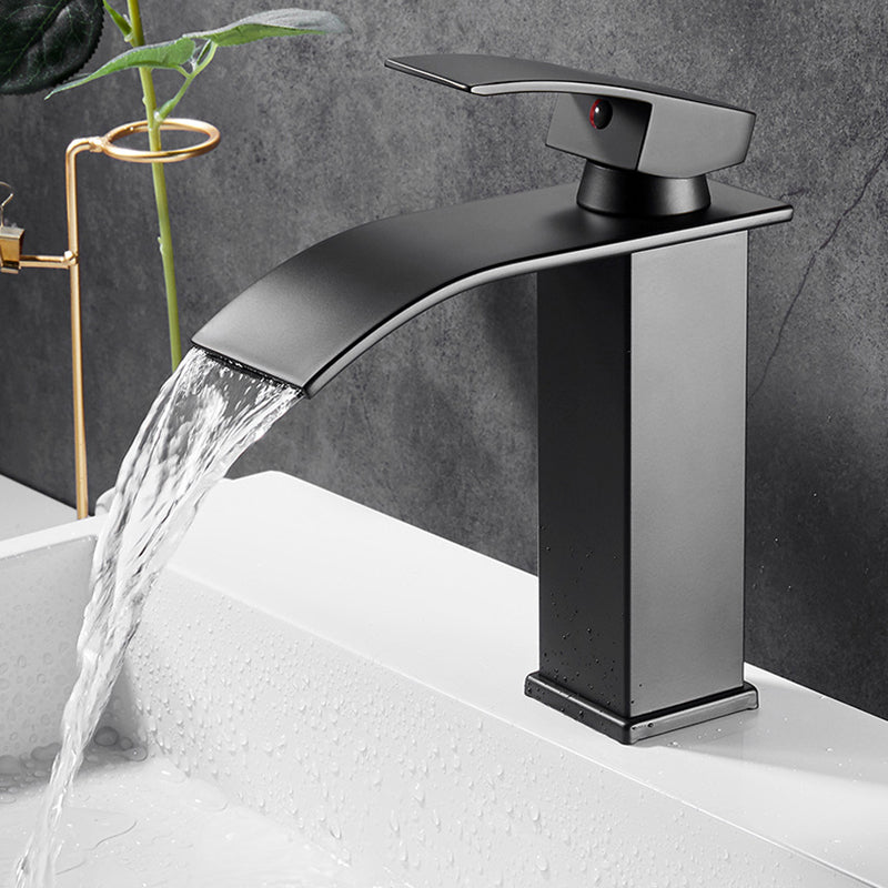 Vessel Sink Faucets One Lever Handle Modern Faucets for Bathroom