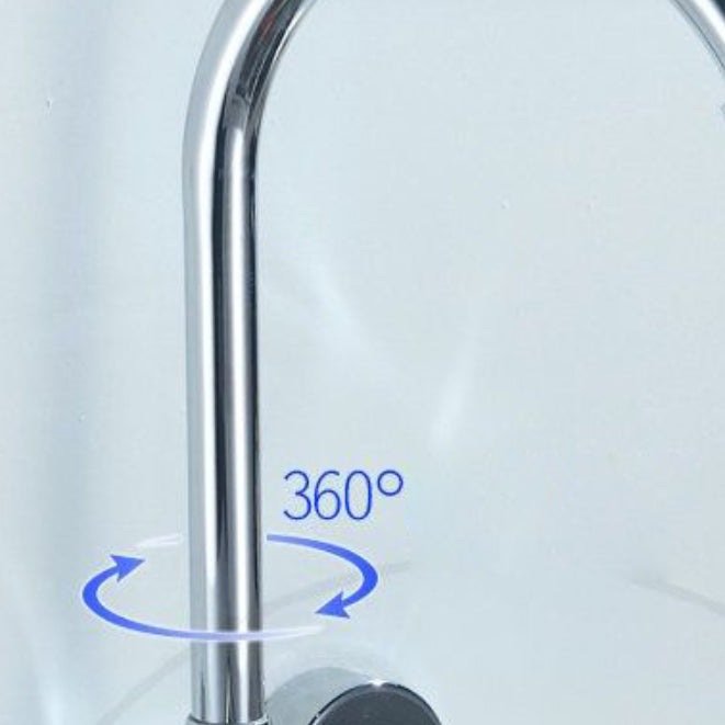 Modern Faucets 1-Handle 2-Hole Single Level Low Profile Copper Bar Faucet