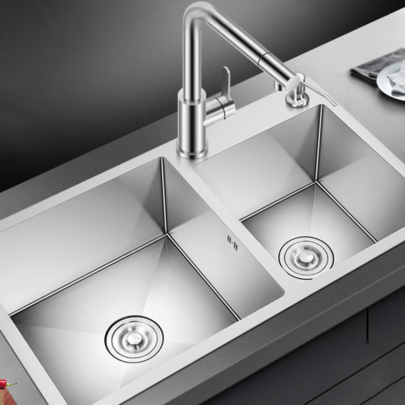 Classic Kitchen Sink Stainless Steel Kitchen Sink with Soap Dispenser