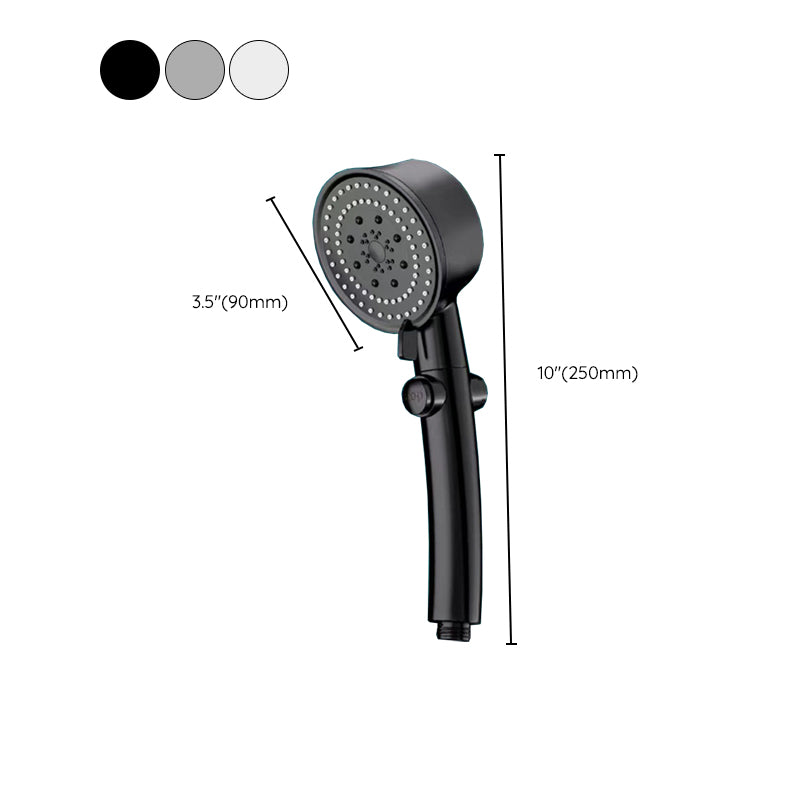 Wall-mounted Shower Head Modern Plastic Shower Head with Adjustable Spray Pattern