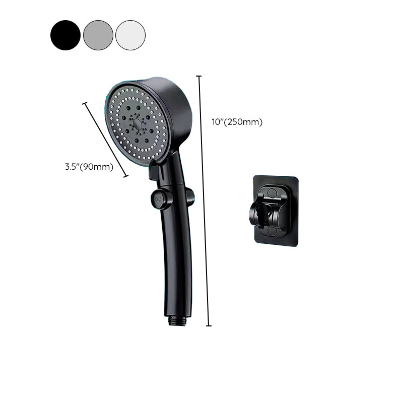 Wall-mounted Shower Head Modern Plastic Shower Head with Adjustable Spray Pattern