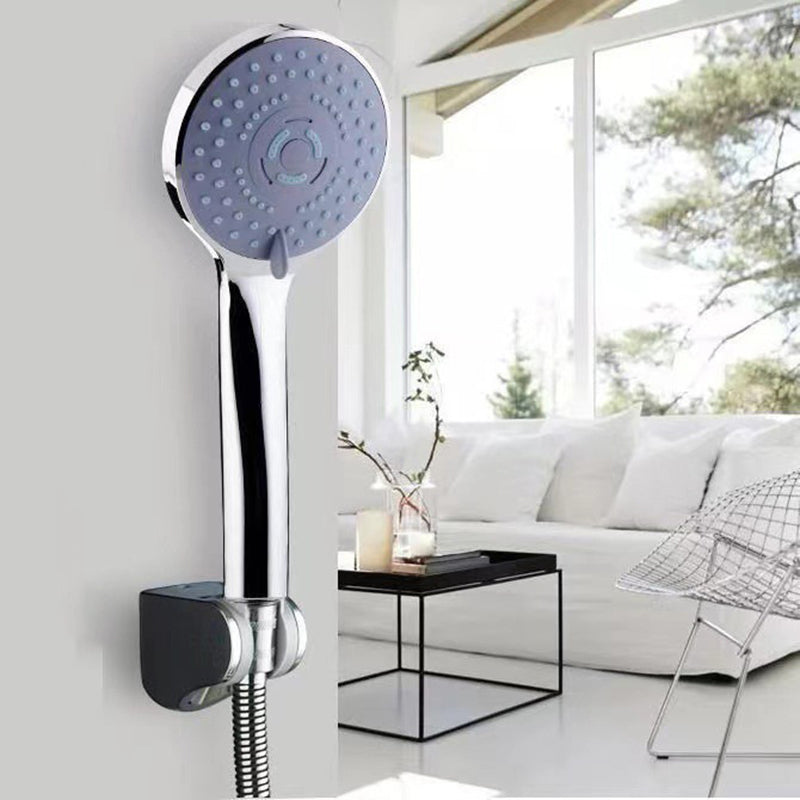 Modern Plastic Shower Head Wall-mounted Shower Head with Adjustable Spray Pattern