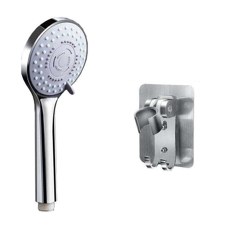 Modern Plastic Shower Head Wall-mounted Shower Head with Adjustable Spray Pattern