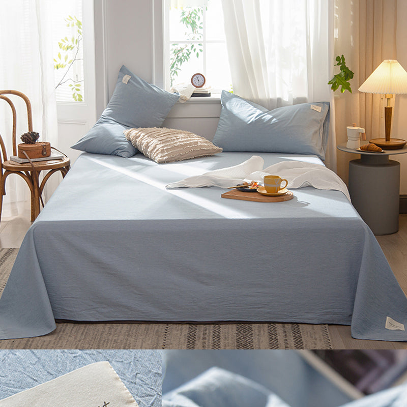 Non-Pilling Sheets Cotton Breathable Soft Fade Resistant Bed Sheet