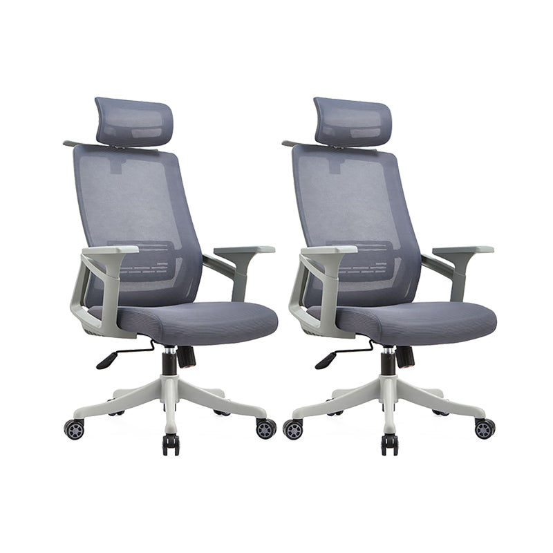 Modern Desk Chair Mesh Office Chair Conference Chair with Wheels