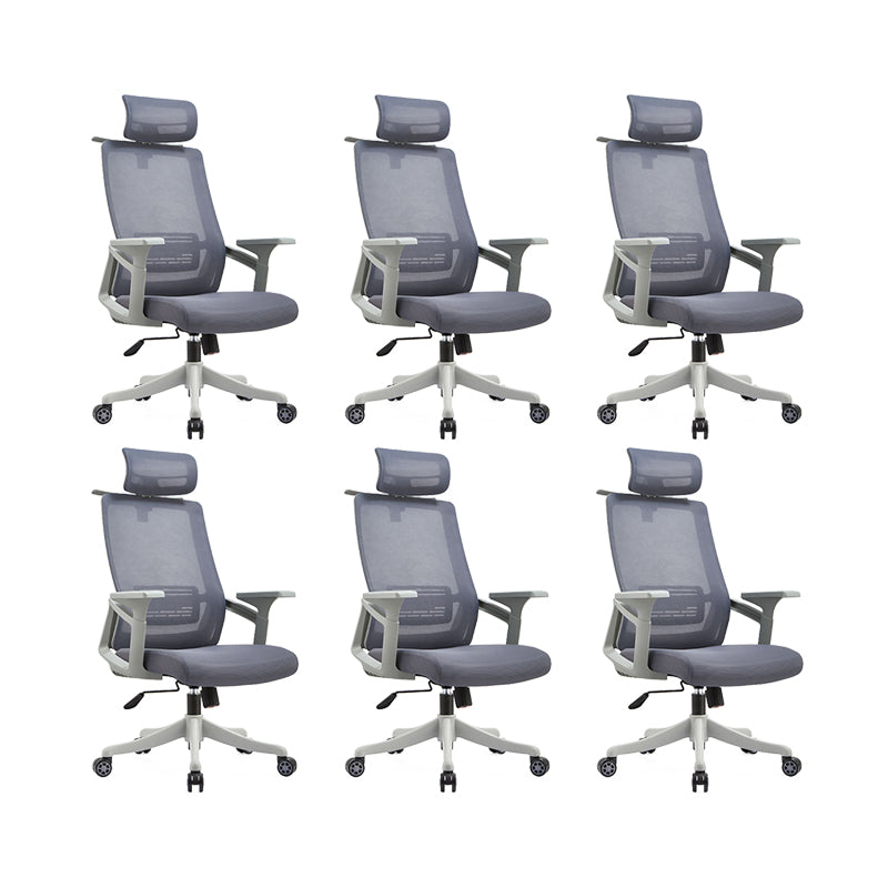 Modern Desk Chair Mesh Office Chair Conference Chair with Wheels