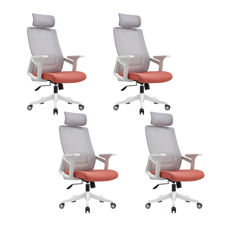 Modern Desk Chair Mesh Office Chair Conference Chair with Wheels