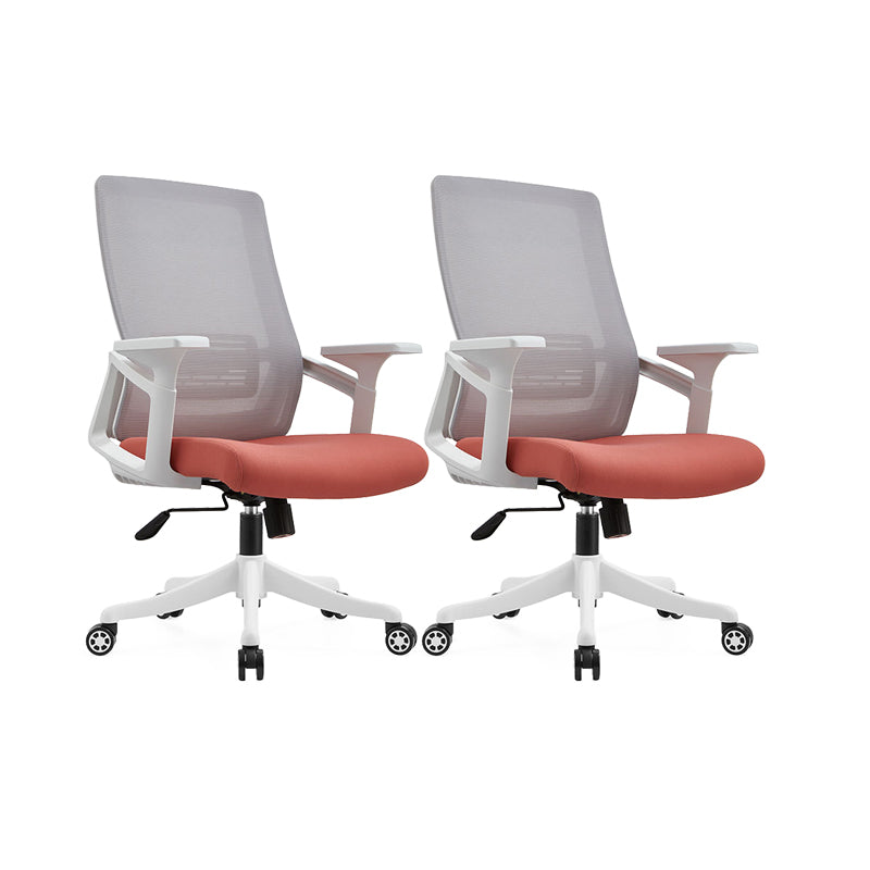 Modern Desk Chair Mesh Office Chair Conference Chair with Wheels