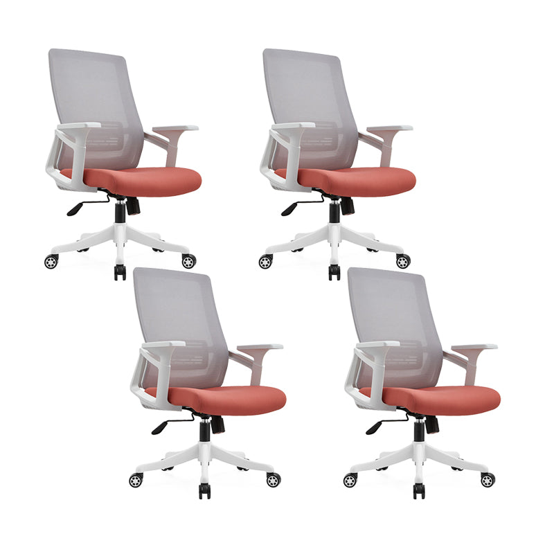 Modern Desk Chair Mesh Office Chair Conference Chair with Wheels