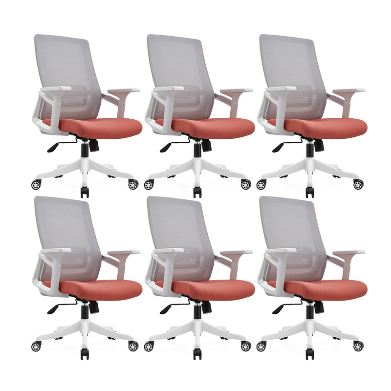 Modern Desk Chair Mesh Office Chair Conference Chair with Wheels