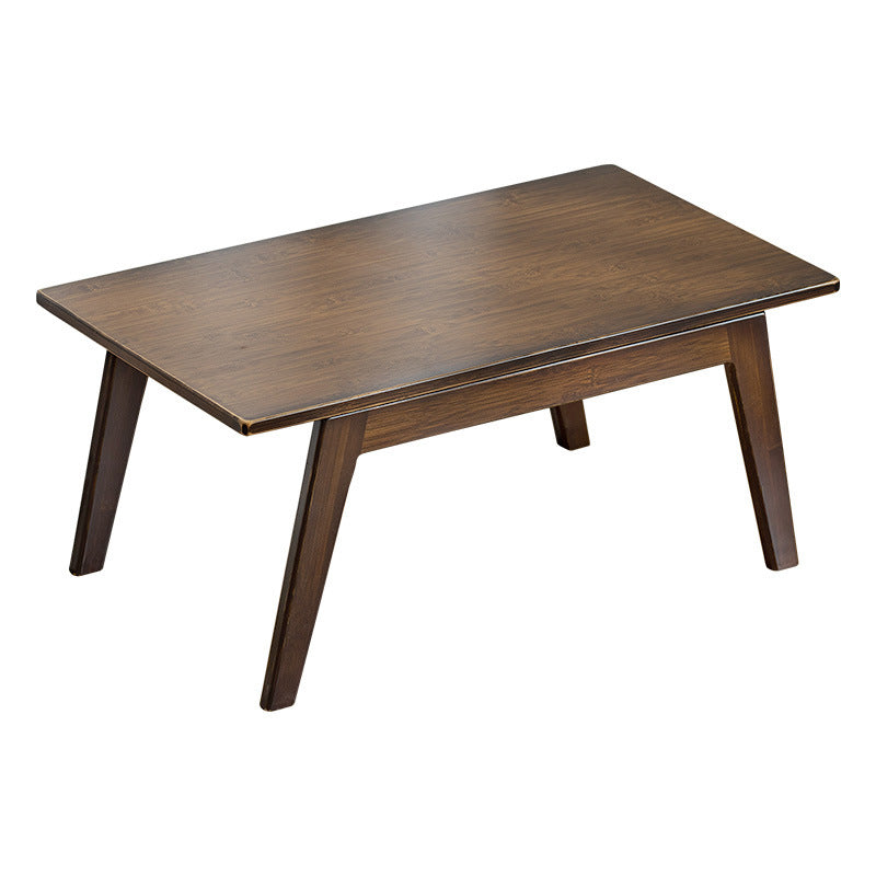 Modern Solid Wood Writing Desk Floating Rectangular Laptop Desk