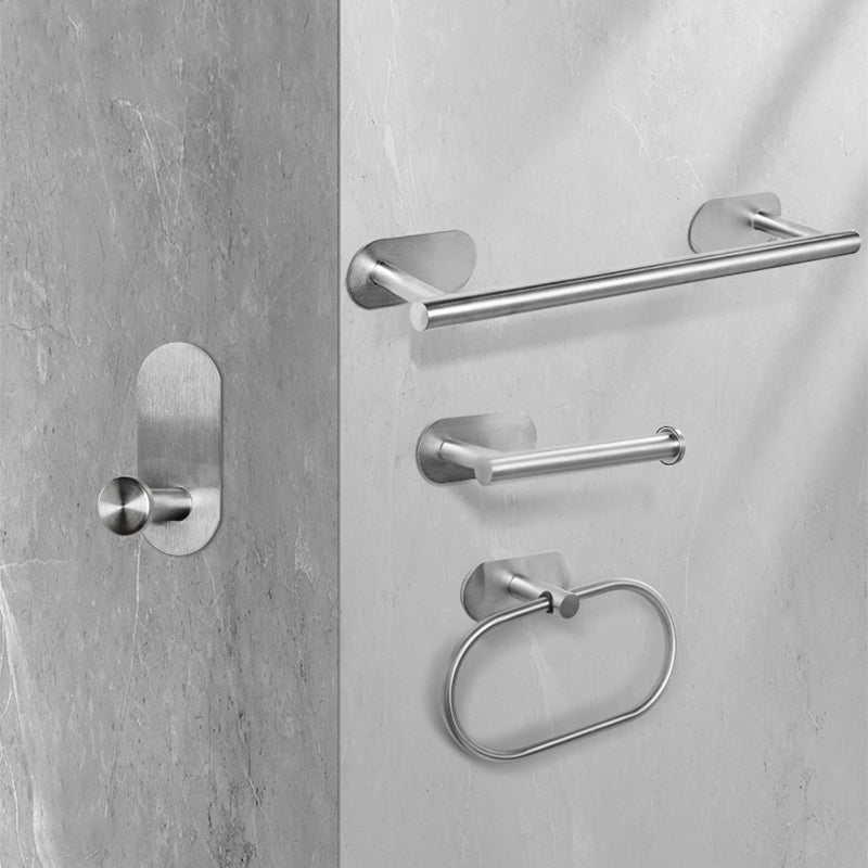 Stainless Steel Bath Hardware Set Modern Simple Bathroom Set