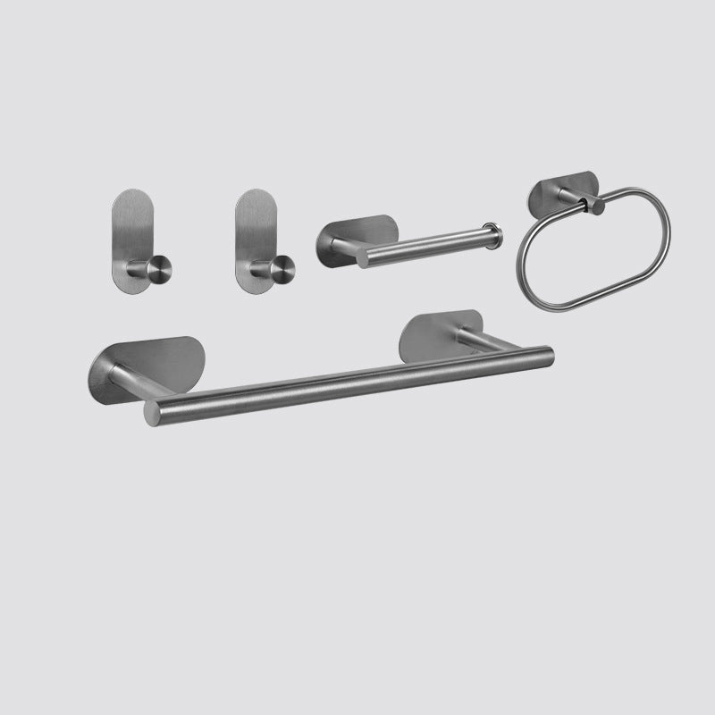 Stainless Steel Bath Hardware Set Modern Simple Bathroom Set