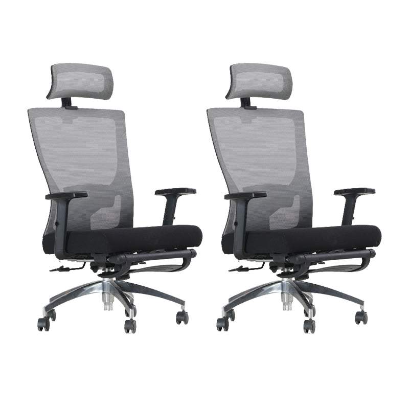 Modern Desk Chair Mesh Swivel Conference Chair High-Back Chair with Wheels