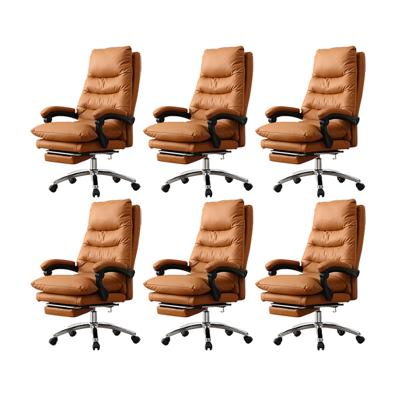 Adjustable Padded Arms Executive Chair Modern High Back Managers Chair