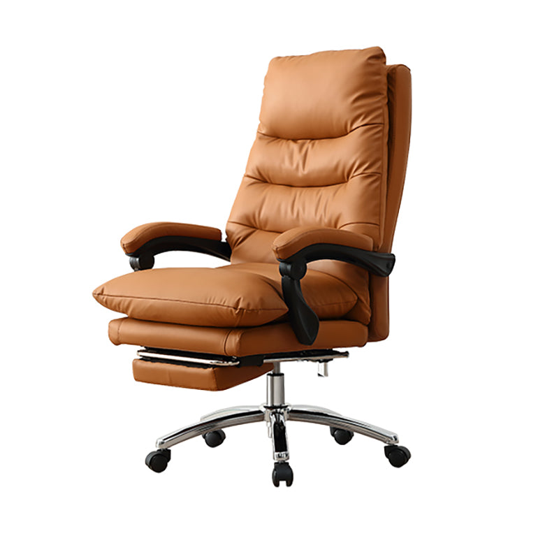 Adjustable Padded Arms Executive Chair Modern High Back Managers Chair