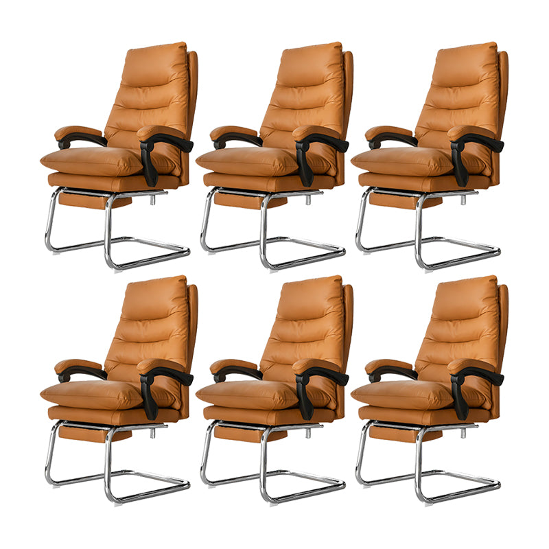 Adjustable Padded Arms Executive Chair Modern High Back Managers Chair