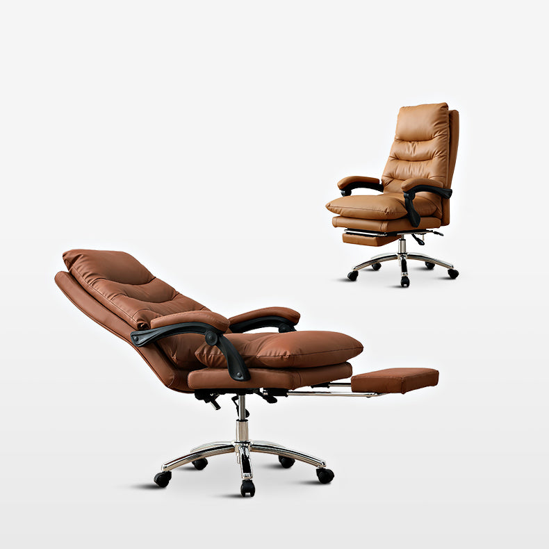 Adjustable Padded Arms Executive Chair Modern High Back Managers Chair