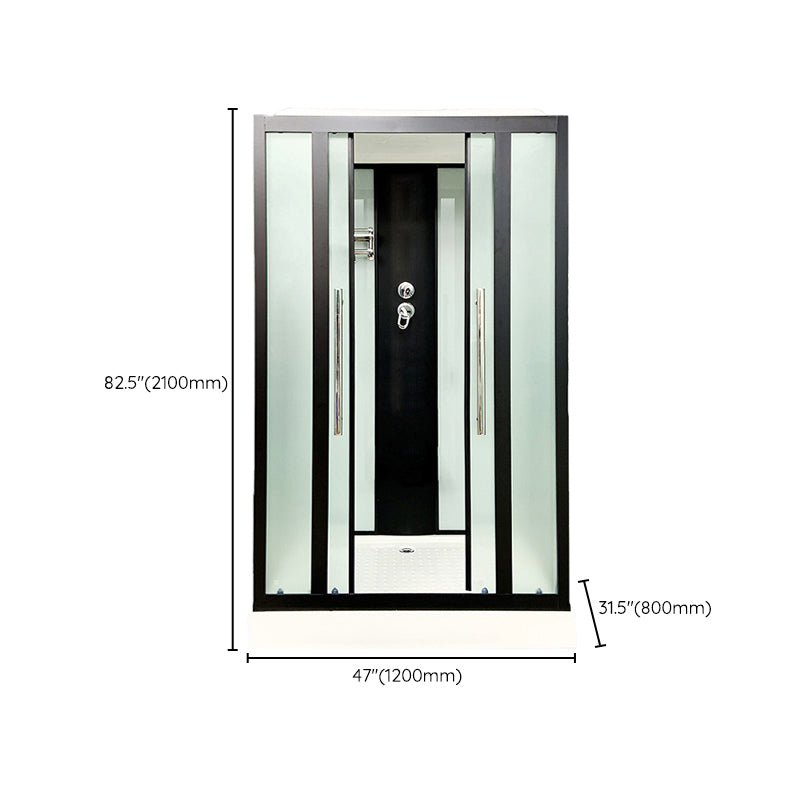 Shower Stall Shower Stall Tempered Glass Shower Stall with Ceiling