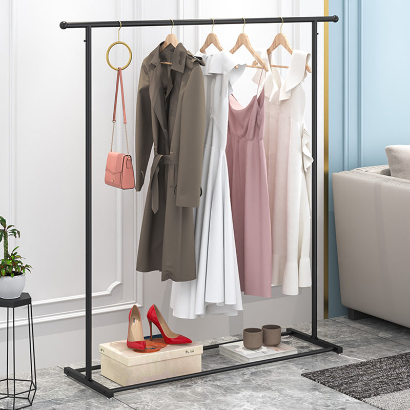 Modern Style Coat Rack Solid Color Free Standing Metallic Coat Rack