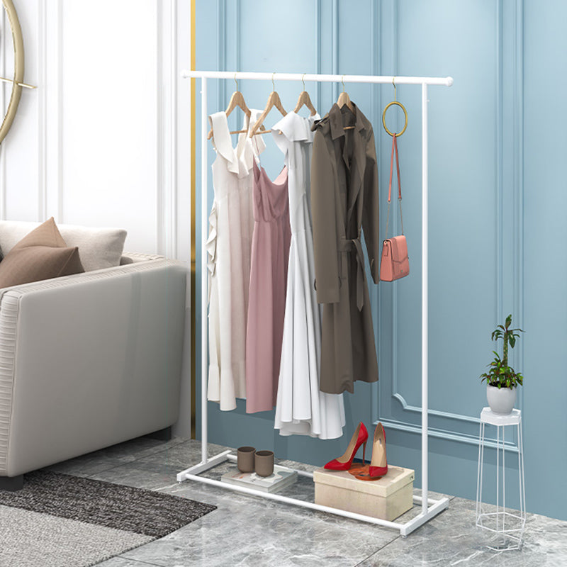 Modern Style Coat Rack Solid Color Free Standing Metallic Coat Rack