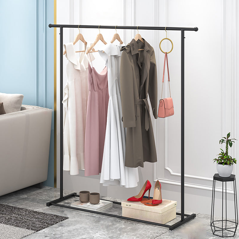 Modern Style Coat Rack Solid Color Free Standing Metallic Coat Rack