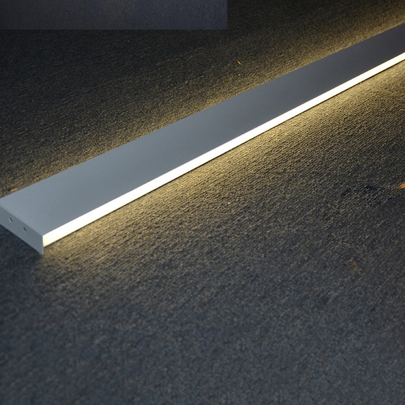 Minimalism Wall Light Fixtures Streamlined LED Indoor Wall Lights with Aluminium Shade