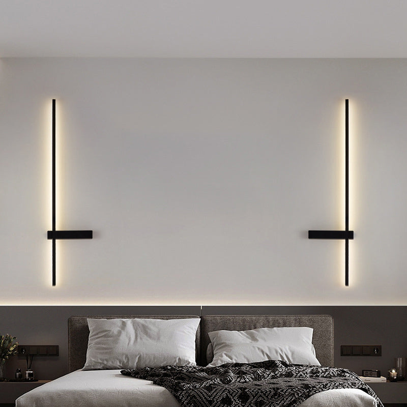 Modern Style Linear Wall Lighting Fixtures Metal Wall Sconce Lights