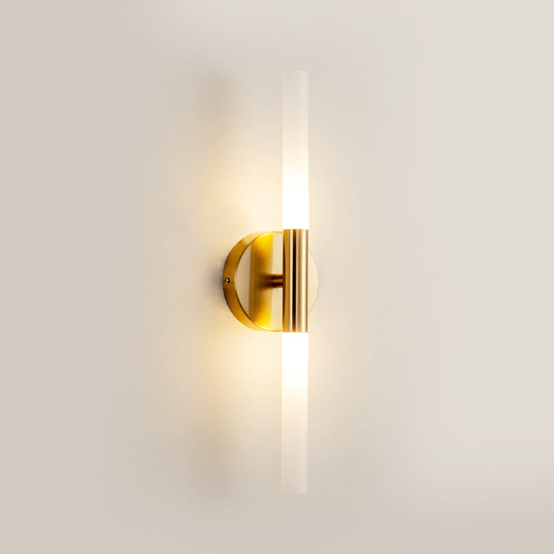 Contemporary Wall Light Fixtures Metal Indoor Vanity Lighting