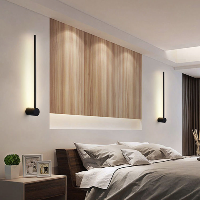 Modern Style Wall Sconce Lighting Linear Shape Metal Wall Lighting Fixtures