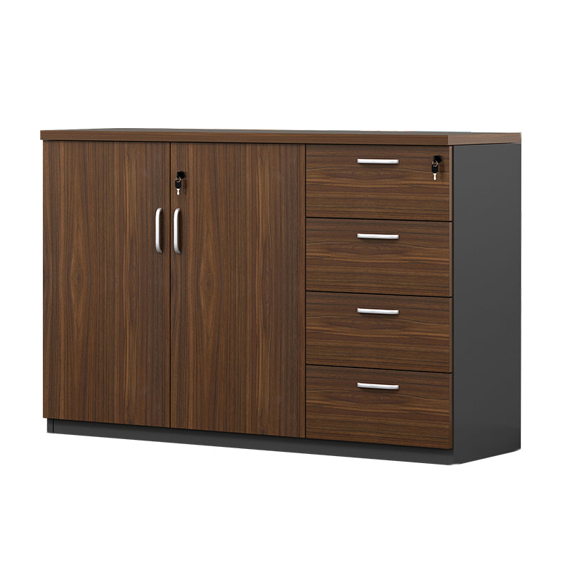 Nordic Style Filing Cabinet Wood Storage Design Lateral Filing Cabinet