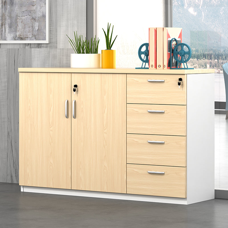 Nordic Style Filing Cabinet Wood Storage Design Lateral Filing Cabinet