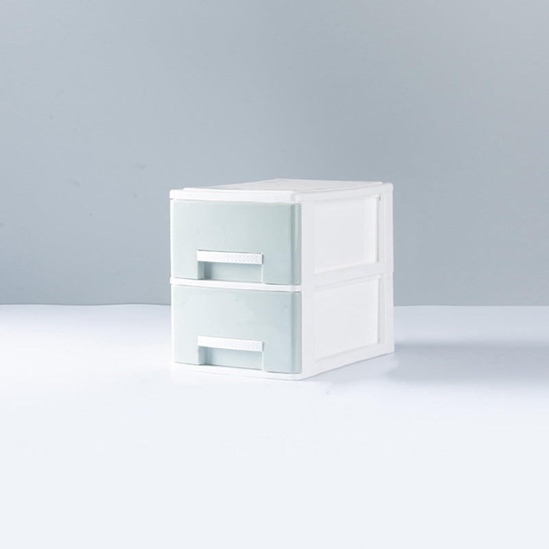 Contemporary Lateral Filing Cabinet Plastic Home or Office File Cabinet with Drawers