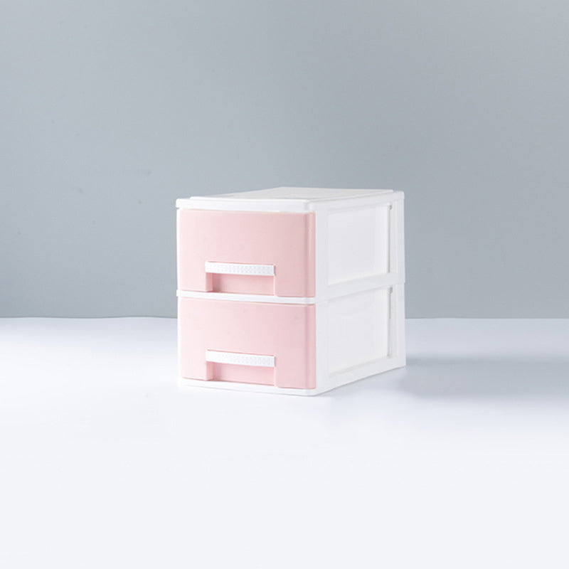 Contemporary Lateral Filing Cabinet Plastic Home or Office File Cabinet with Drawers