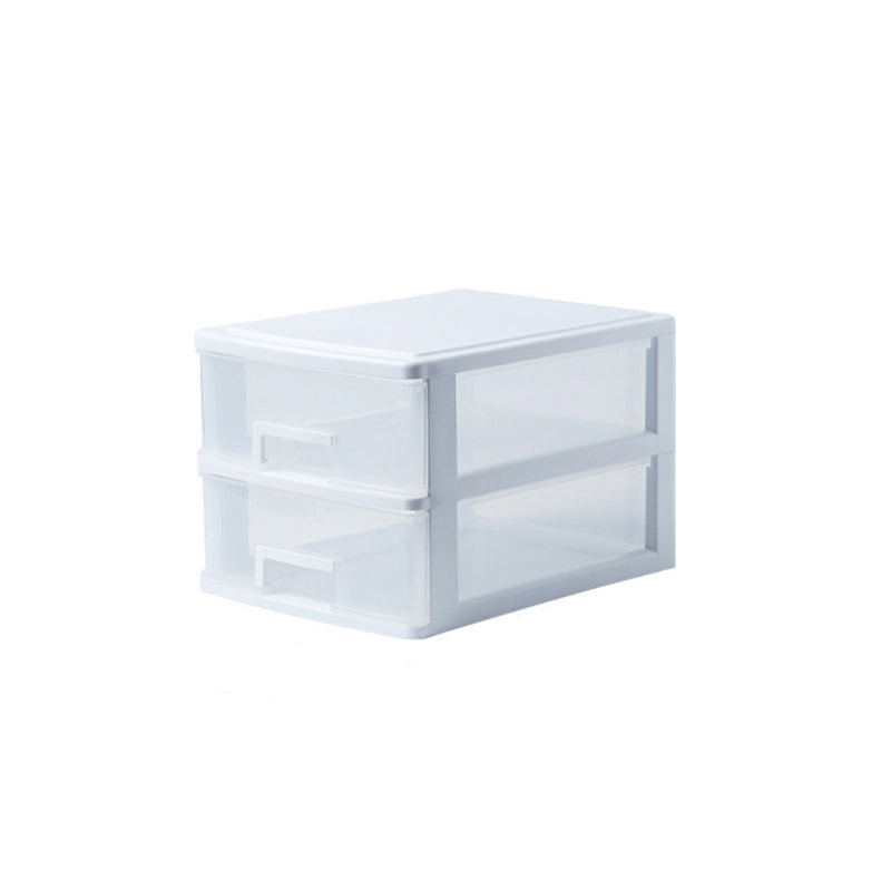 Drawers File Cabinet Vertical Home or Office Transparent Plastic File Cabinet