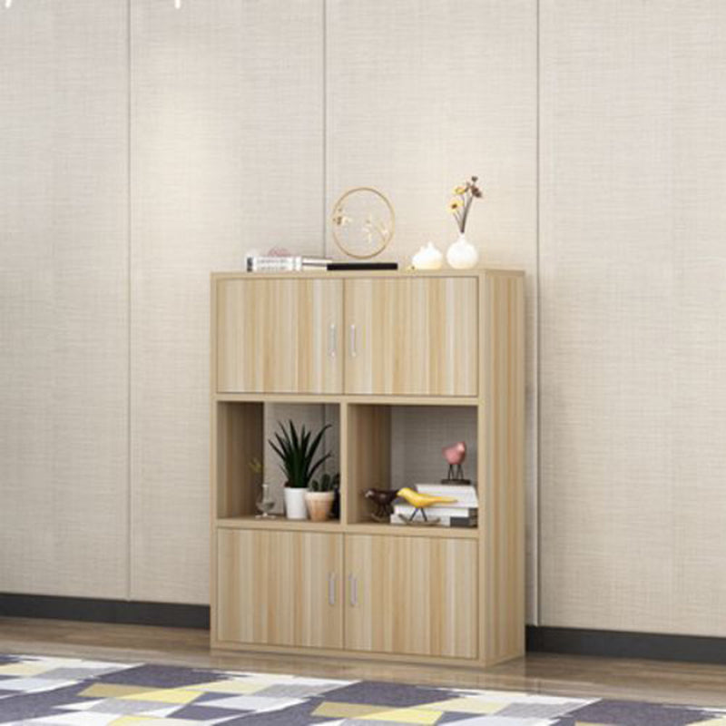 Traditional Wood Cabinet with Storage Vertical File Cabinet for Office