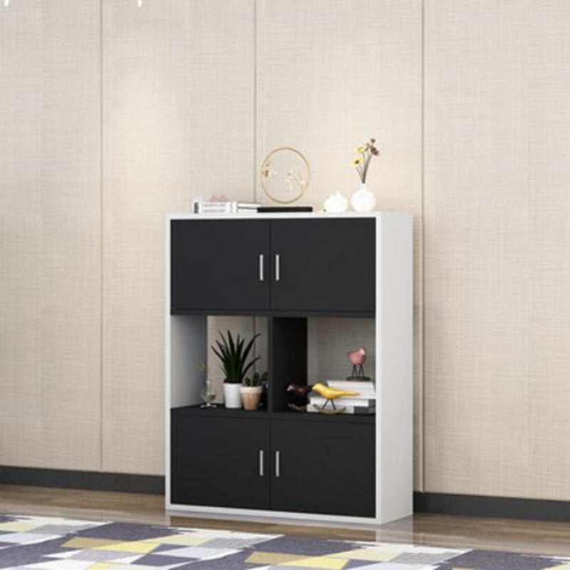 Traditional Wood Cabinet with Storage Vertical File Cabinet for Office