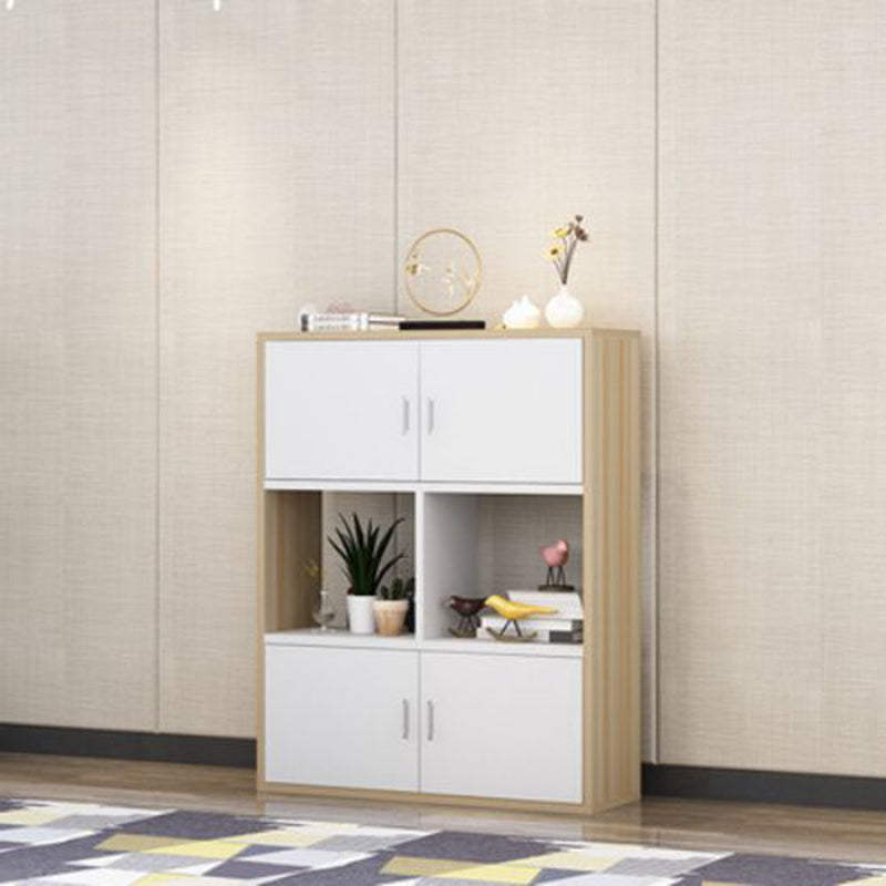 Traditional Wood Cabinet with Storage Vertical File Cabinet for Office