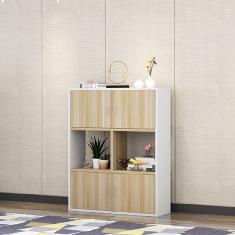 Traditional Wood Cabinet with Storage Vertical File Cabinet for Office